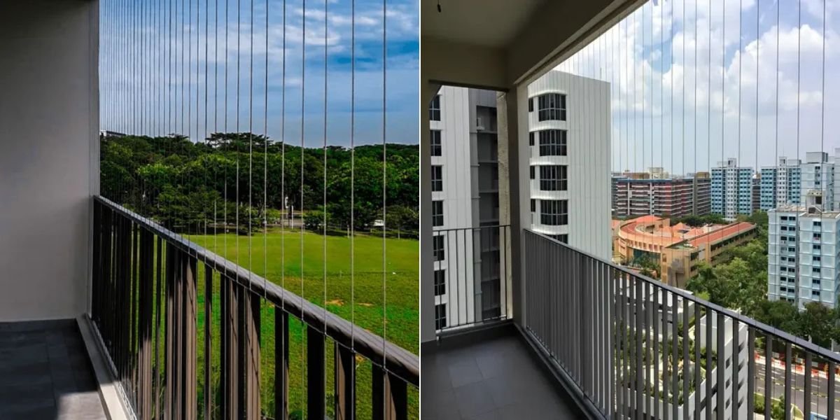 Invisible Grills Pigeon Control